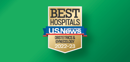 US News Best Hospitals Badge, Obstetrics and Gynecology 2022-23